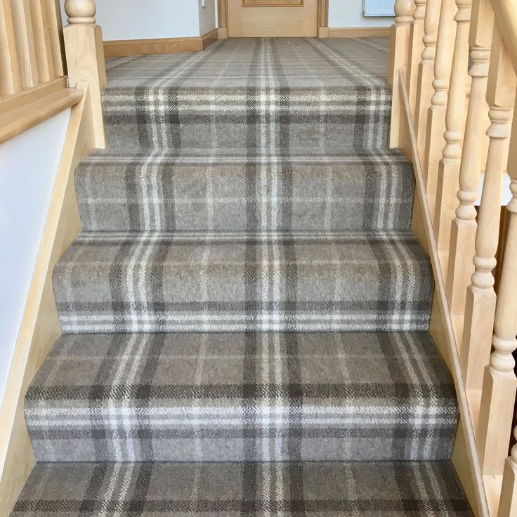 Tartan Carpet Staircase