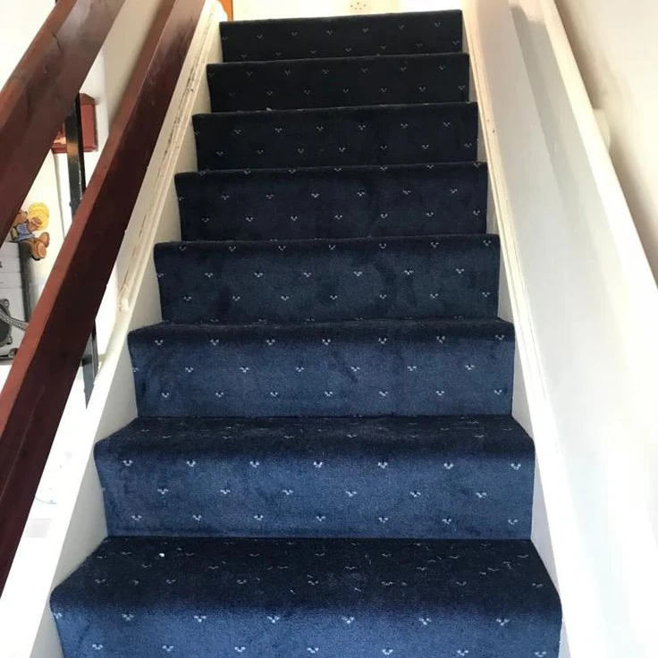 Wilton Carpet for Colorful Stairs