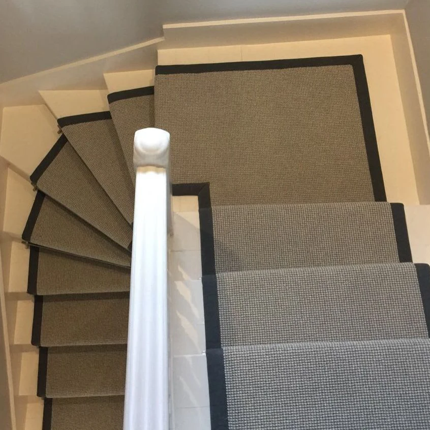 Wool Loop Pile Grey Carpet